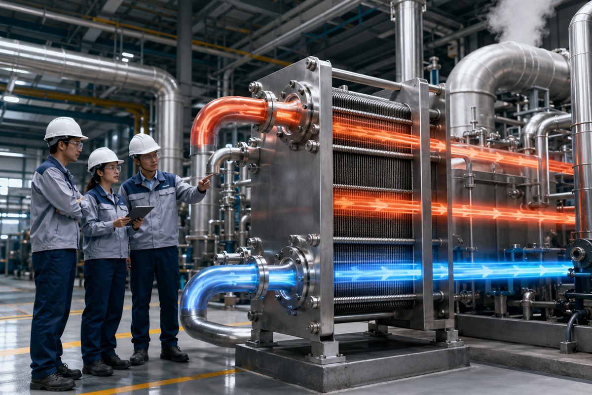 เครื่อง Heat Exchanger